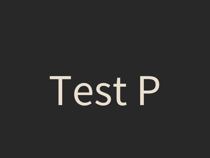 Test Post for Token