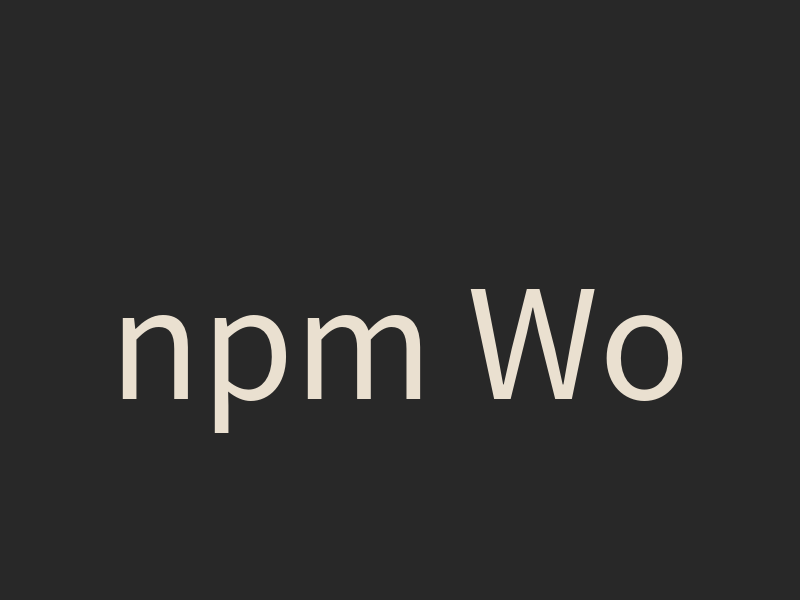 npm Workspaces 入門：用 Vue 3 整理多專案共用程式碼